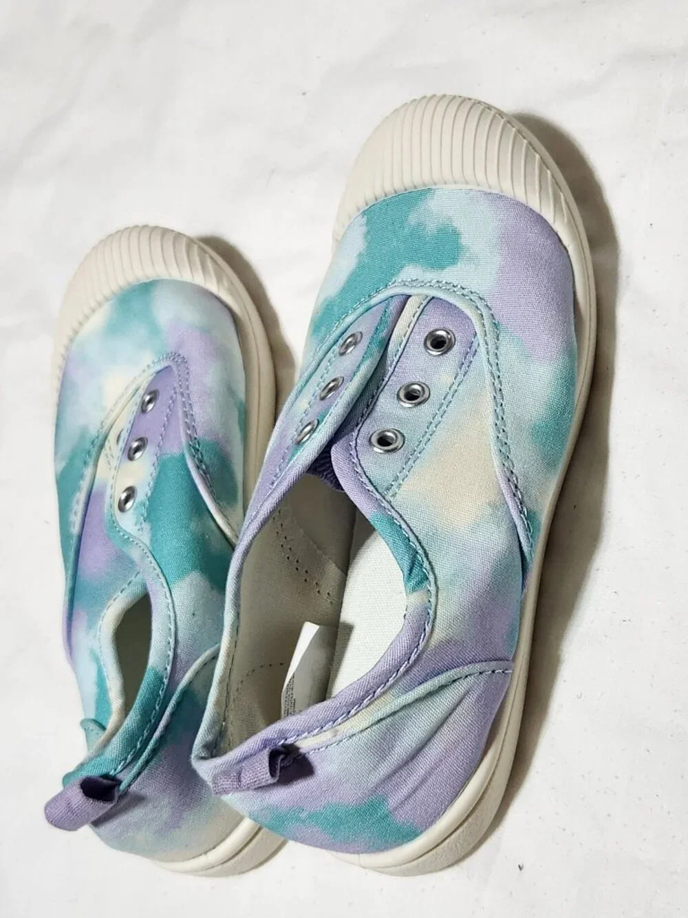 Girl’s Tie‑Dye Slip‑On Shoes — Perfect for Back to School & Fall